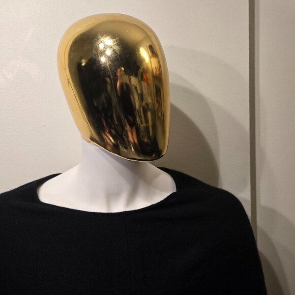 🍂 Autumn Whisper | 100% Pure Black Cashmere Poncho | Effortless Romance - Picture 9 of 10